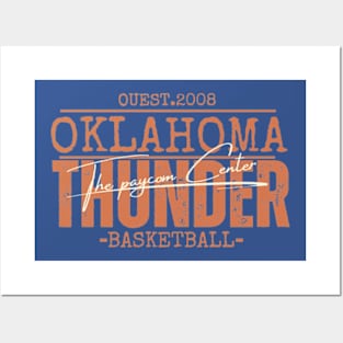 okc thunder Posters and Art